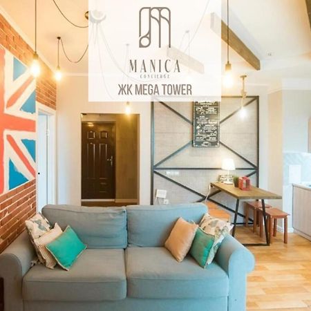 Apartamento Manica Mega Towers Almatý Exterior foto